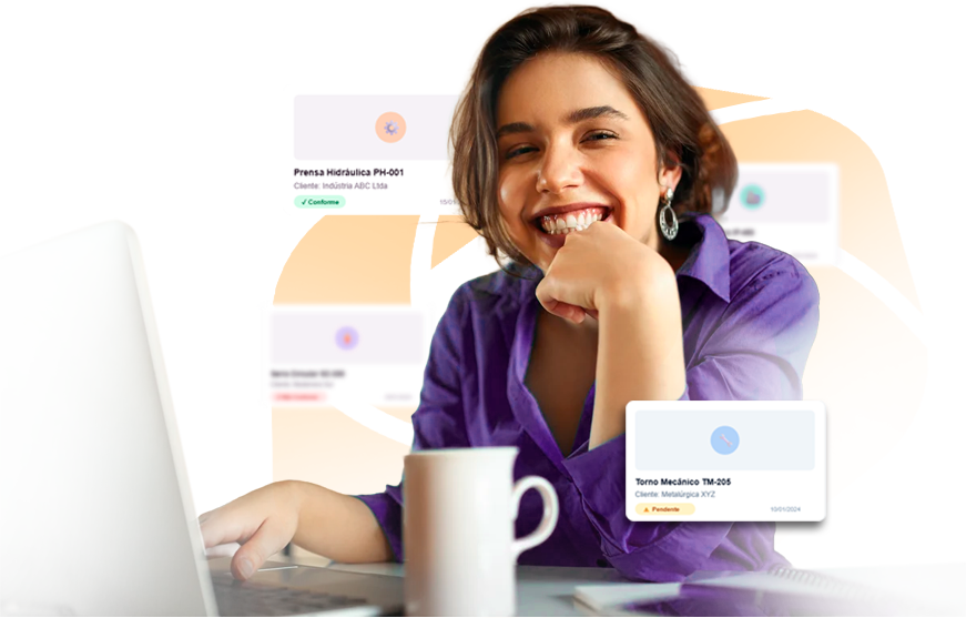 Profesional usando la plataforma NR12-IA